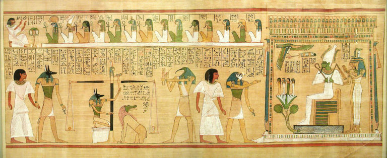 エジプトの美術　死者の書