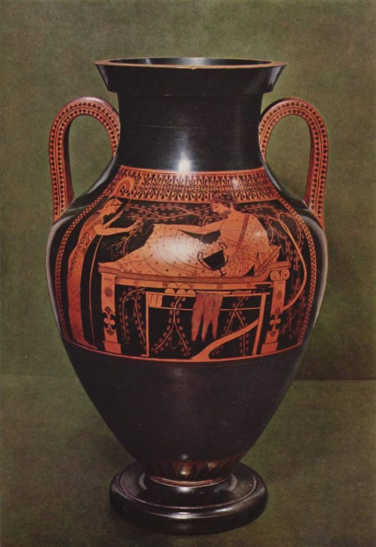 アンドキデスの画家　ヘラクレスとアテナ