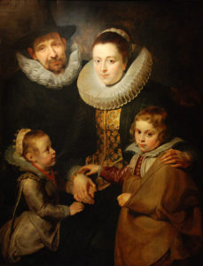ヤン・ブリューゲルと家族の肖像