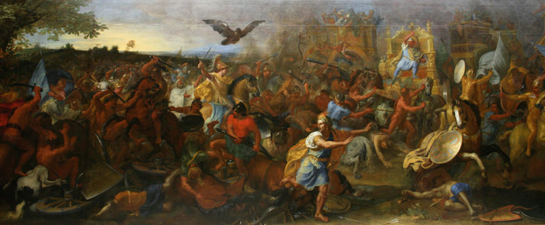 シャルル・ル・ブラン　アルベラの戦い