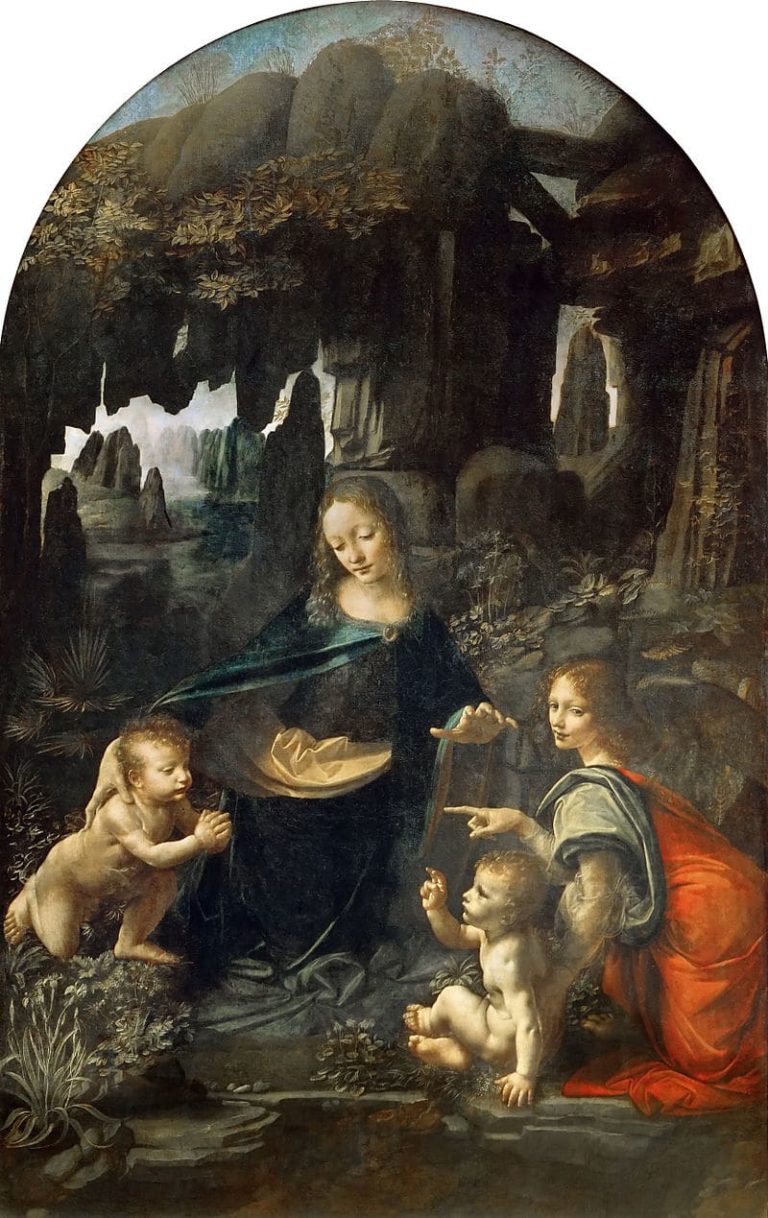 レオナルド・ダ・ヴィンチ　岩窟の聖母