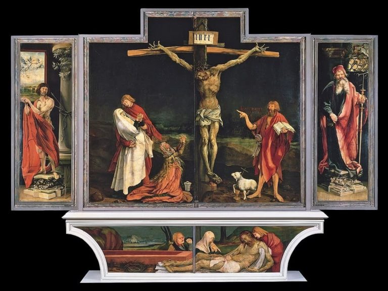 グリューネヴァルト　キリストの磔刑