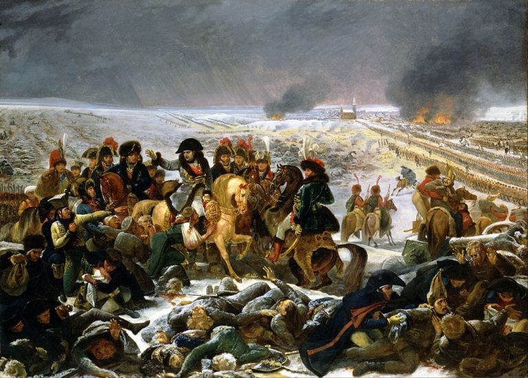 グロ　アイラウの戦場のナポレオン