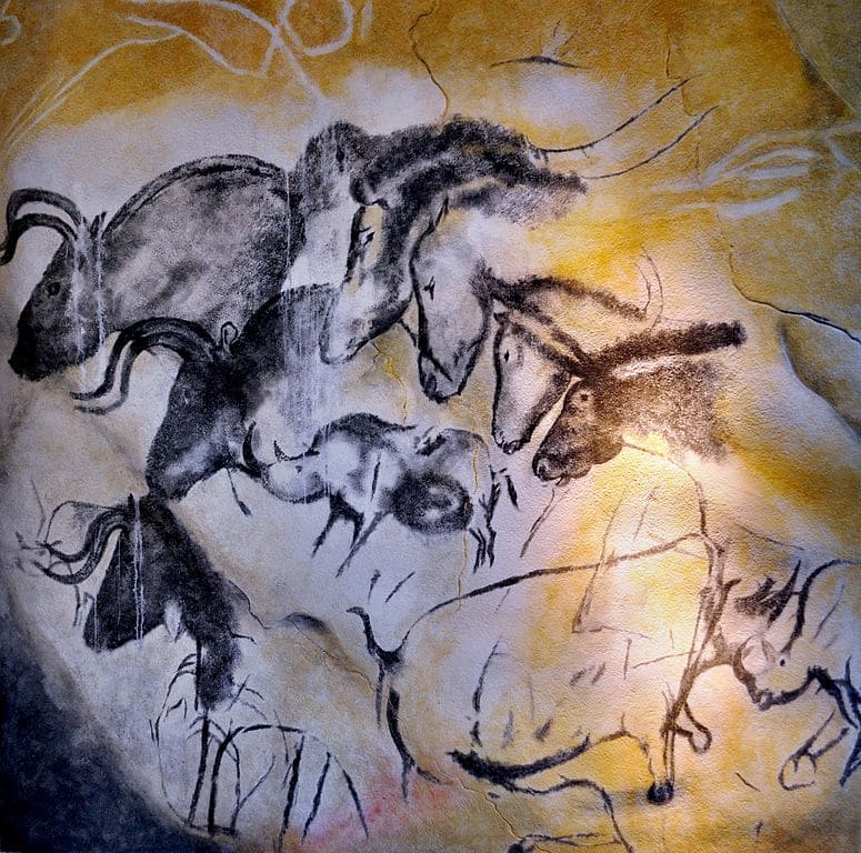 ショーヴェの洞窟　壁画