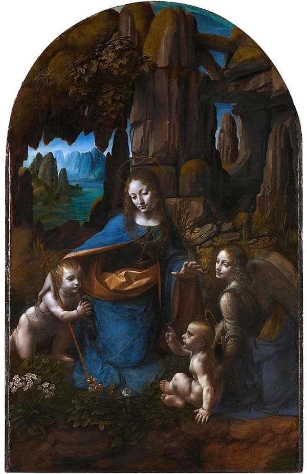 レオナルド・ダ・ヴィンチ　岩窟の聖母