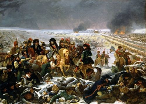 ジャン・グロ　アイラウの戦場のナポレオン