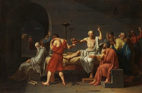 ダヴィッド　ソクラテスの死