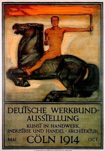 ベーレンス　ドイツ工作連盟ポスター