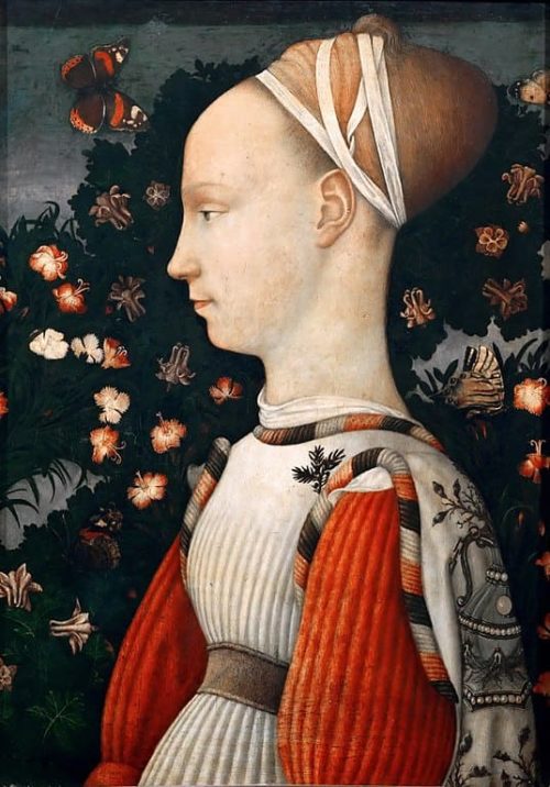 ピサネッロ　エステ家の姫君の肖像